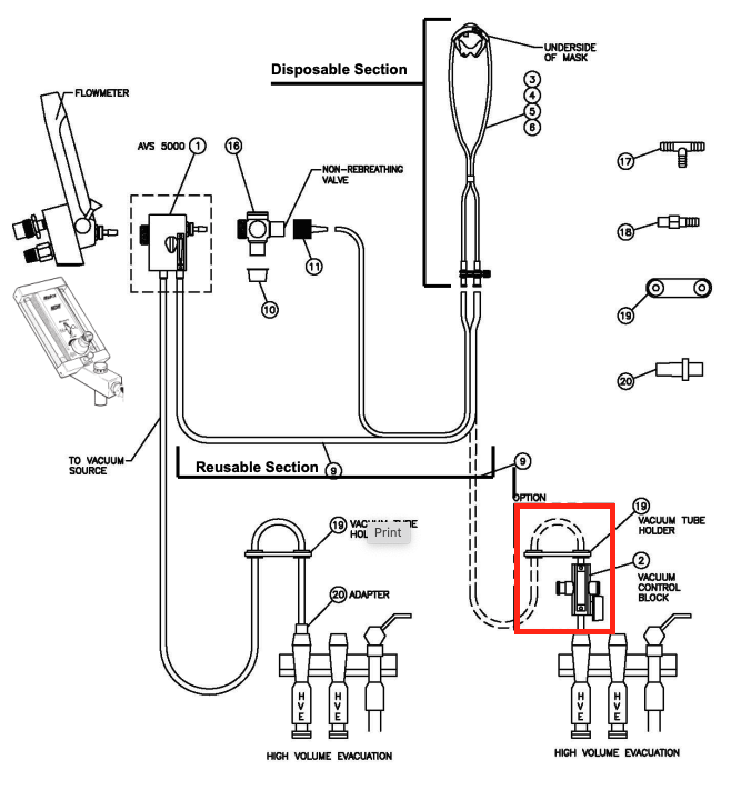 In-Line Vacuum Control Block Kit - Porter