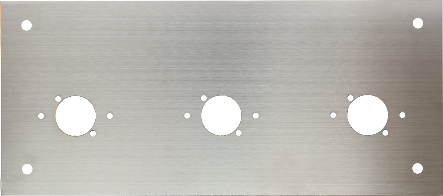 Flush Panel X 3 Outlet
