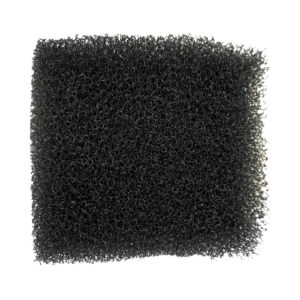 CAIRE Eclipse 5 replacement inlet foam filter square black open cell foam pad