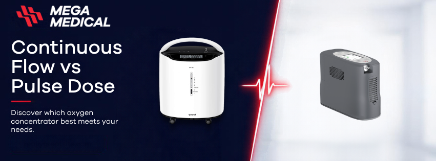 Continuous flow versus pulse dose oxygen delivery compared