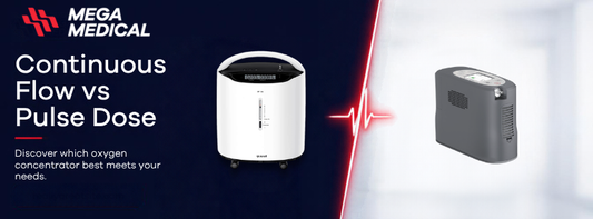 Continuous flow versus pulse dose oxygen delivery compared