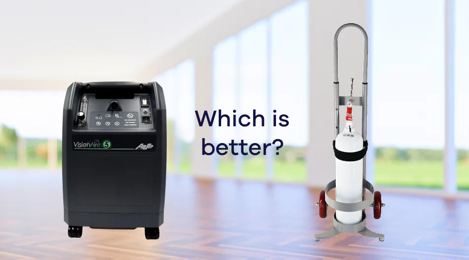 Understanding the Difference Between Oxygen Concentrators and Oxygen Cylinders