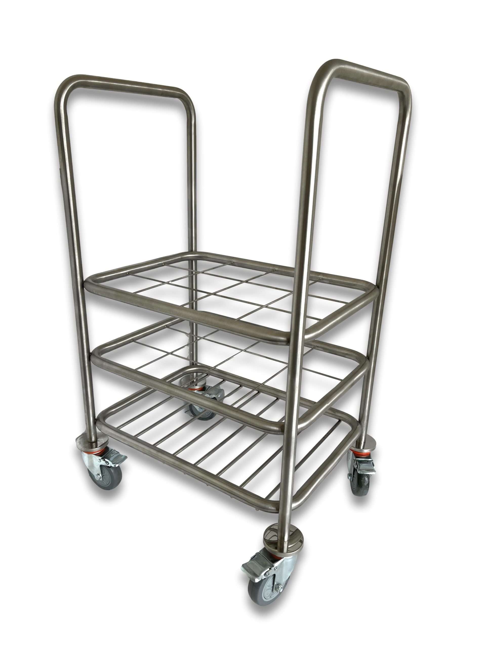 12 C Size Gas Cylinder Trolley Side View 
