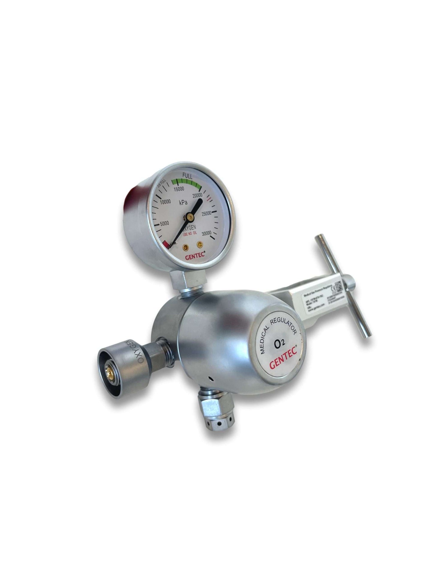 Regulator High Flow Medical Oxygen - Gentec