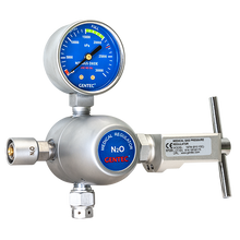 Pressure Gauge - Medical Nitrous Oxide 0 - 30,000 kPa - Gentec 197HF