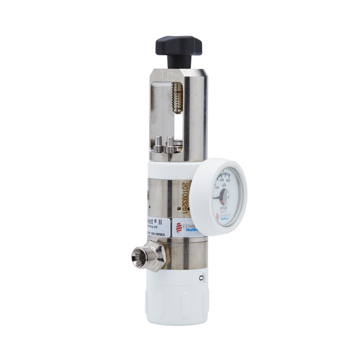 MediSelect - 0-15 LPM Medical Oxygen Regulator Flowmeter