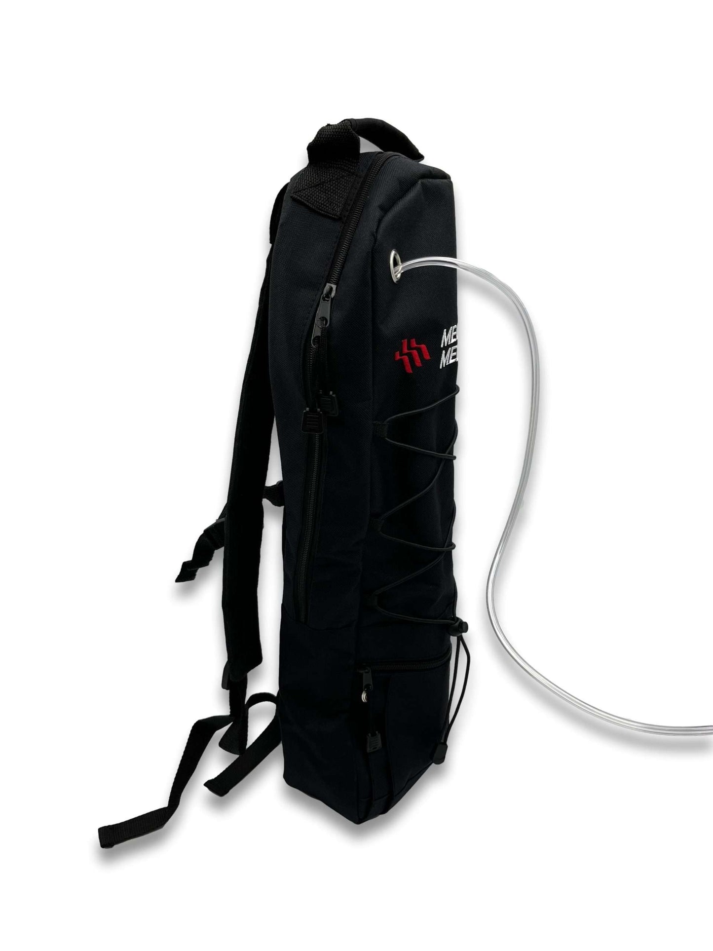 Cylinder Backpack Side View 
