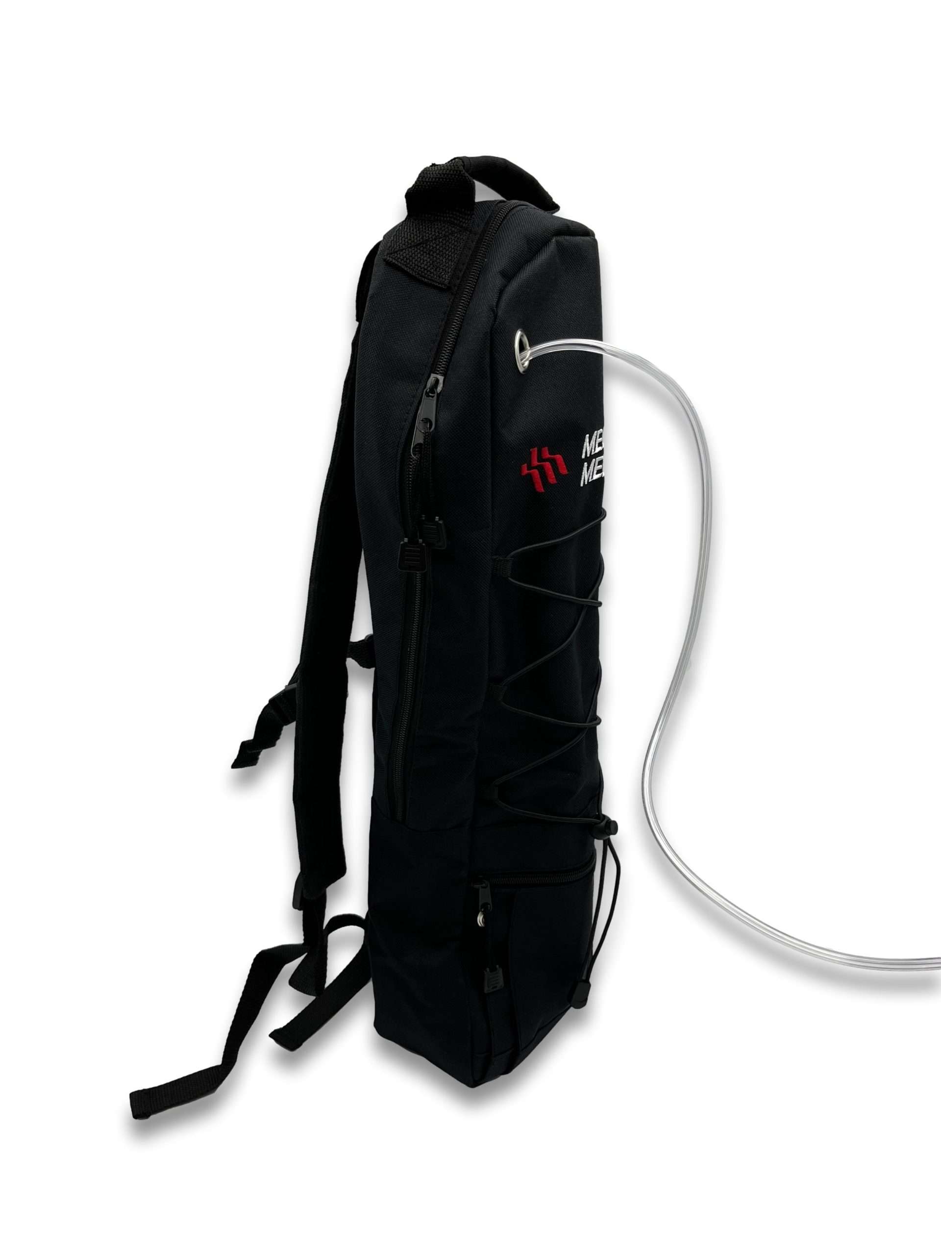 Cylinder Backpack Side View 