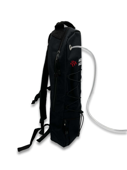 Cylinder Backpack Side View 