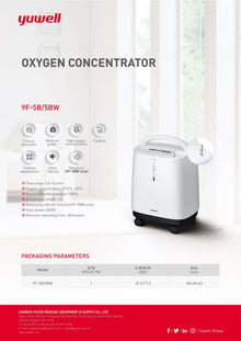 Yuwell Stationary Oxygen Concentrator - Ultra Silence