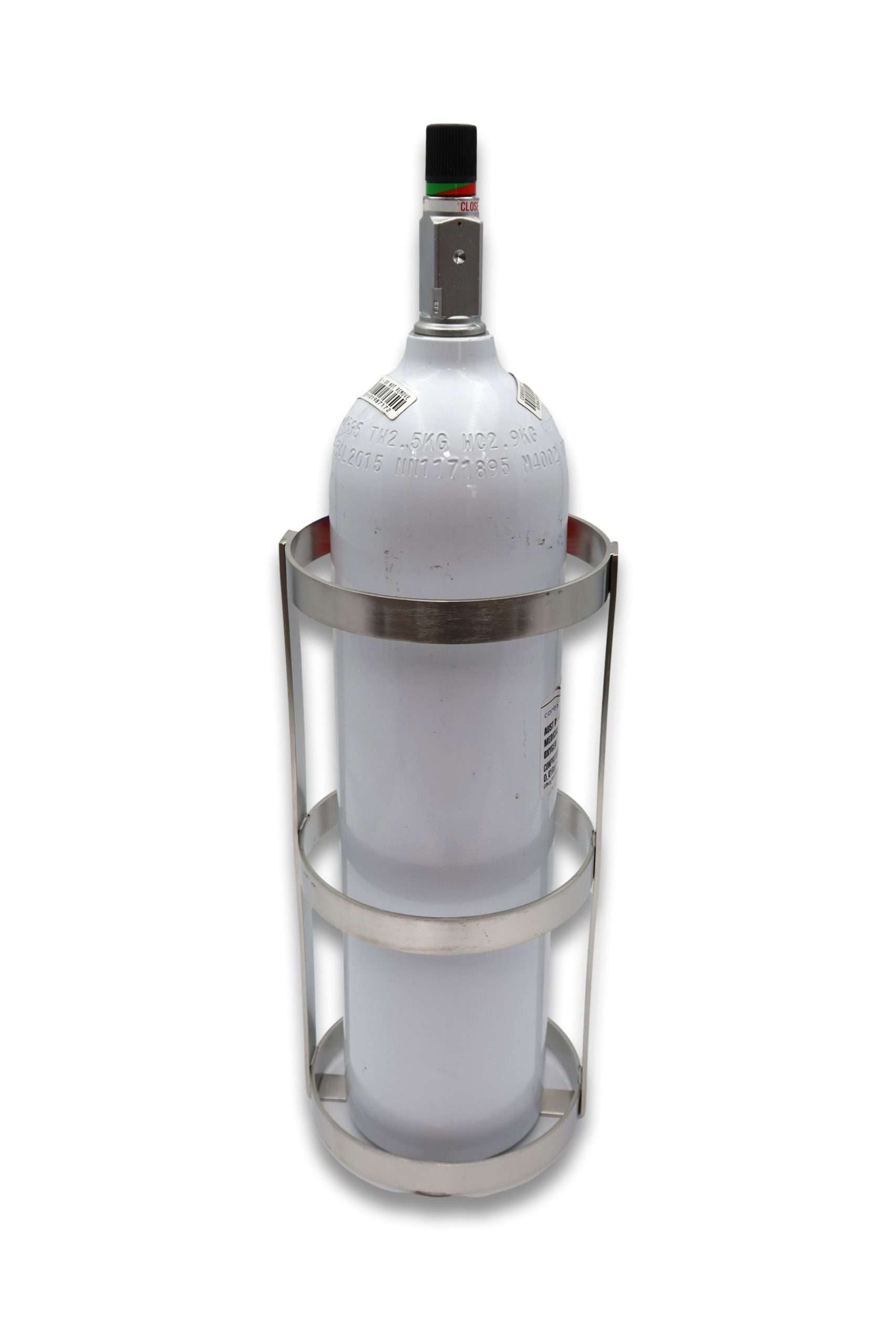 C Size Cylinder Holder - Wall Mount