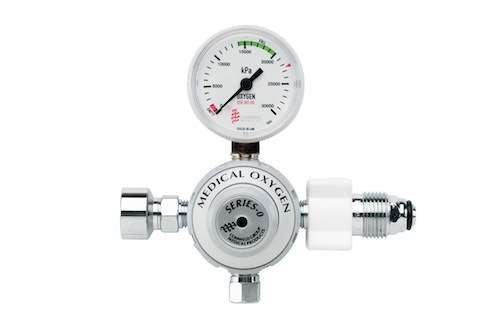Regulator Series O Medical Oxygen - Bullnose