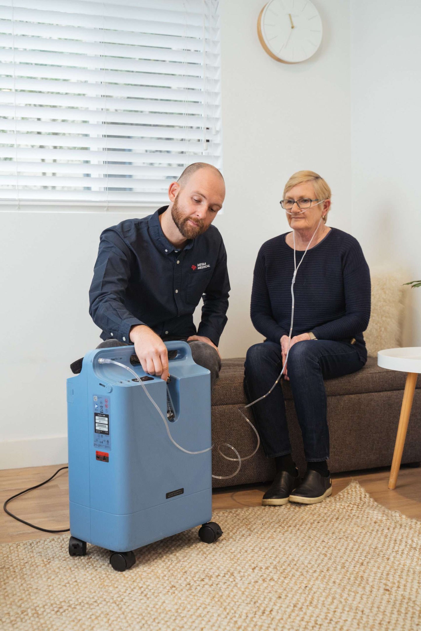 Philips Everflo Stationary Oxygen Concentrator