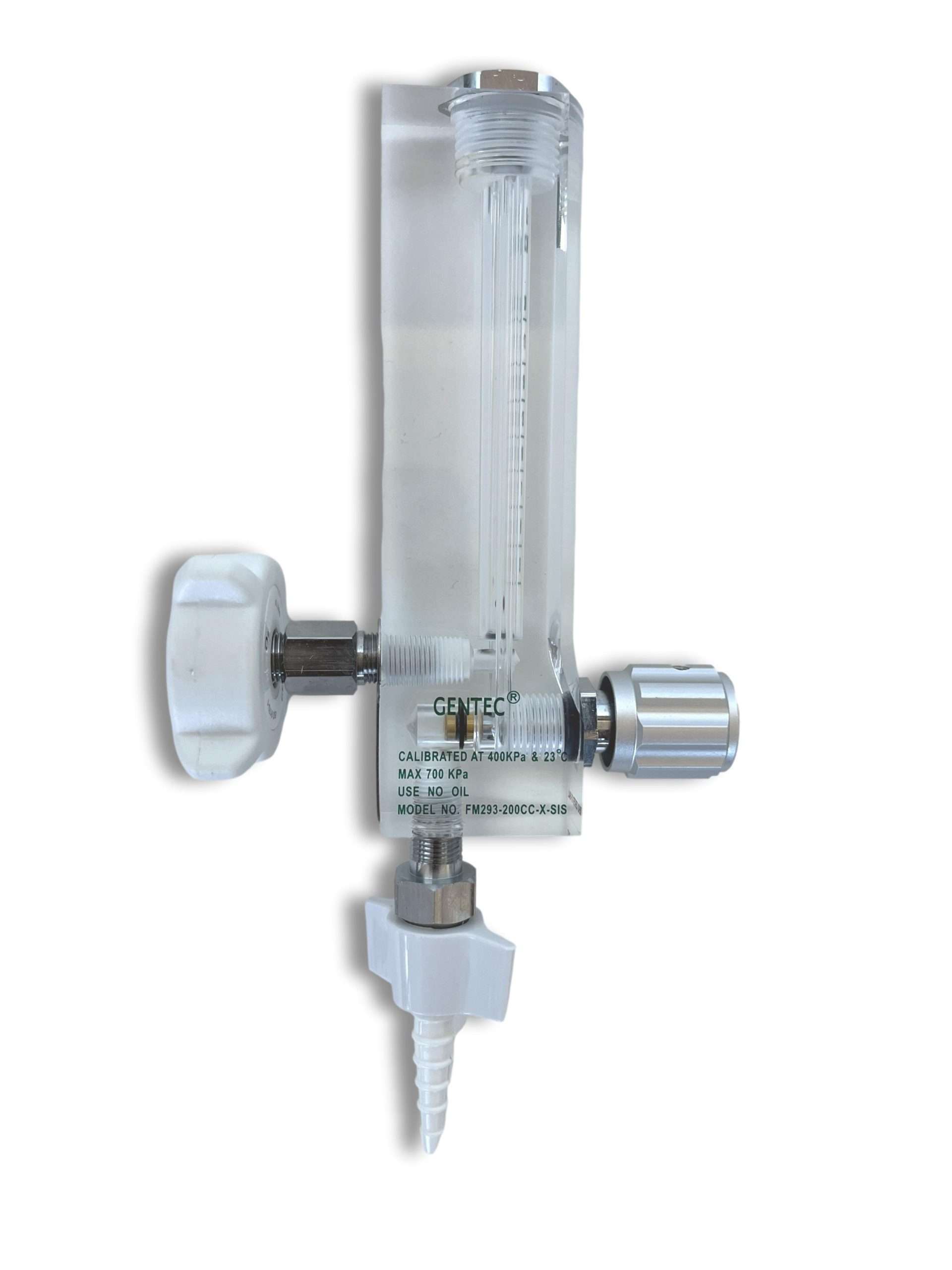 Flowmeter Medical Oxygen - 200 cc/min - Gentec