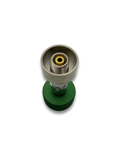 Oxygen Outlet Adapter - 1/8" FNPT to SIS Male Oxygen - Straight