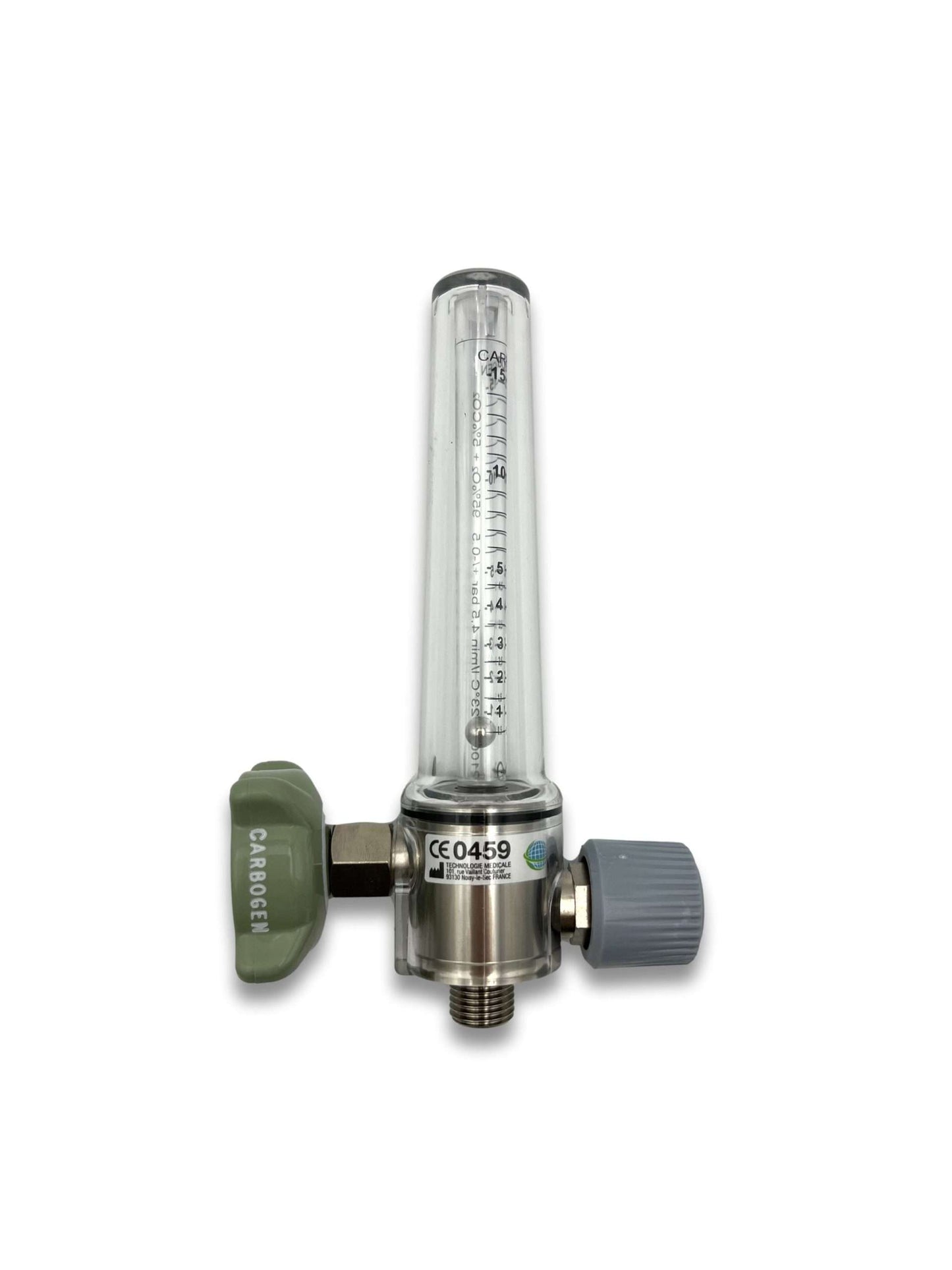 Flowmeter Carbogen 15LPM