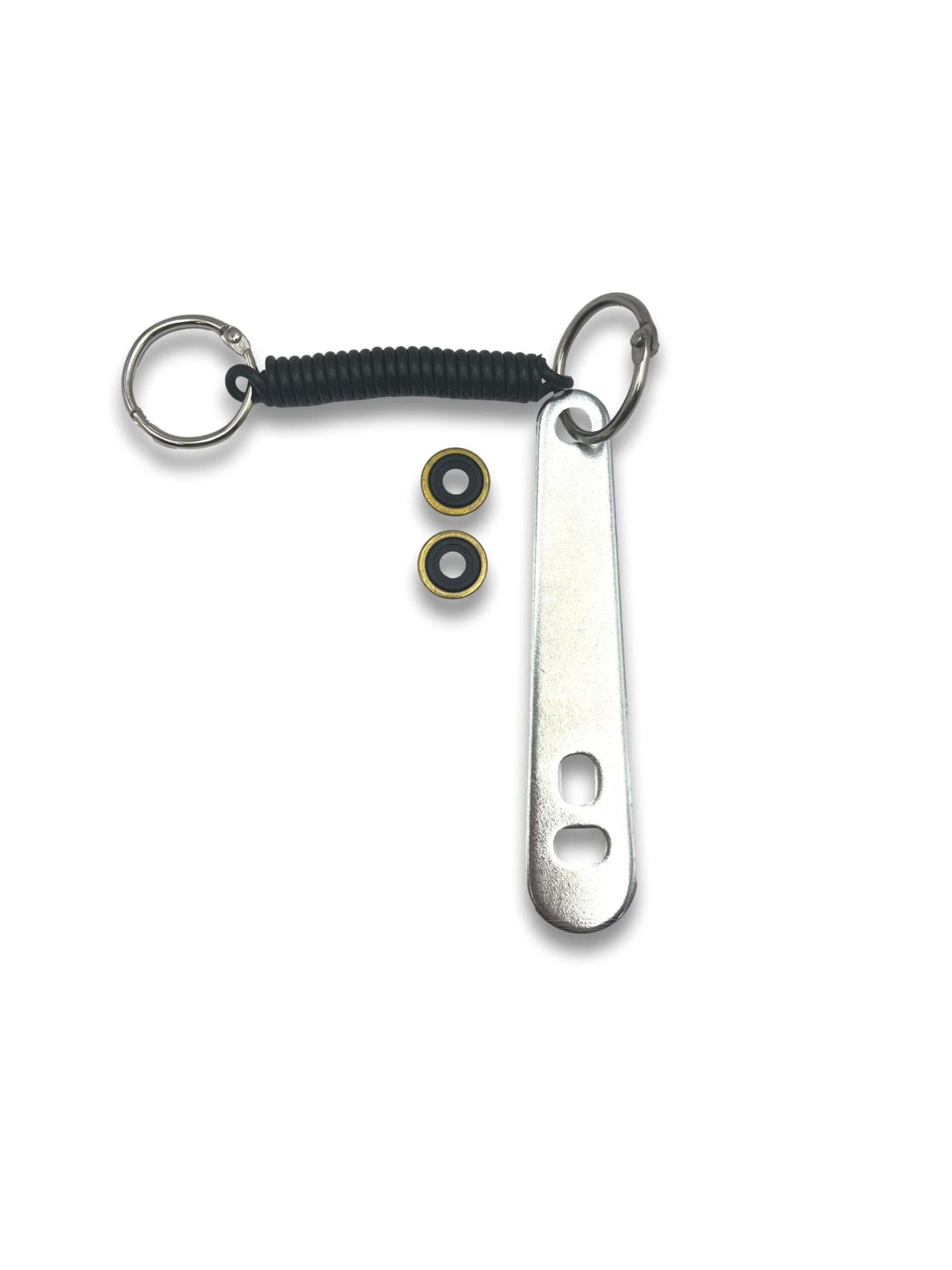 Metal Cylinder Spanner with 3" Bungee & 2 Bodok Seals