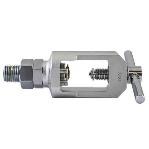 Yoke Fitting Medical Oxygen Aluminium 1/4" NPT
