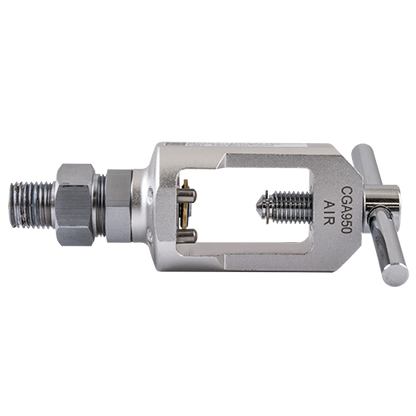Yoke Fitting Medical Air Aluminium 1/4" NPT
