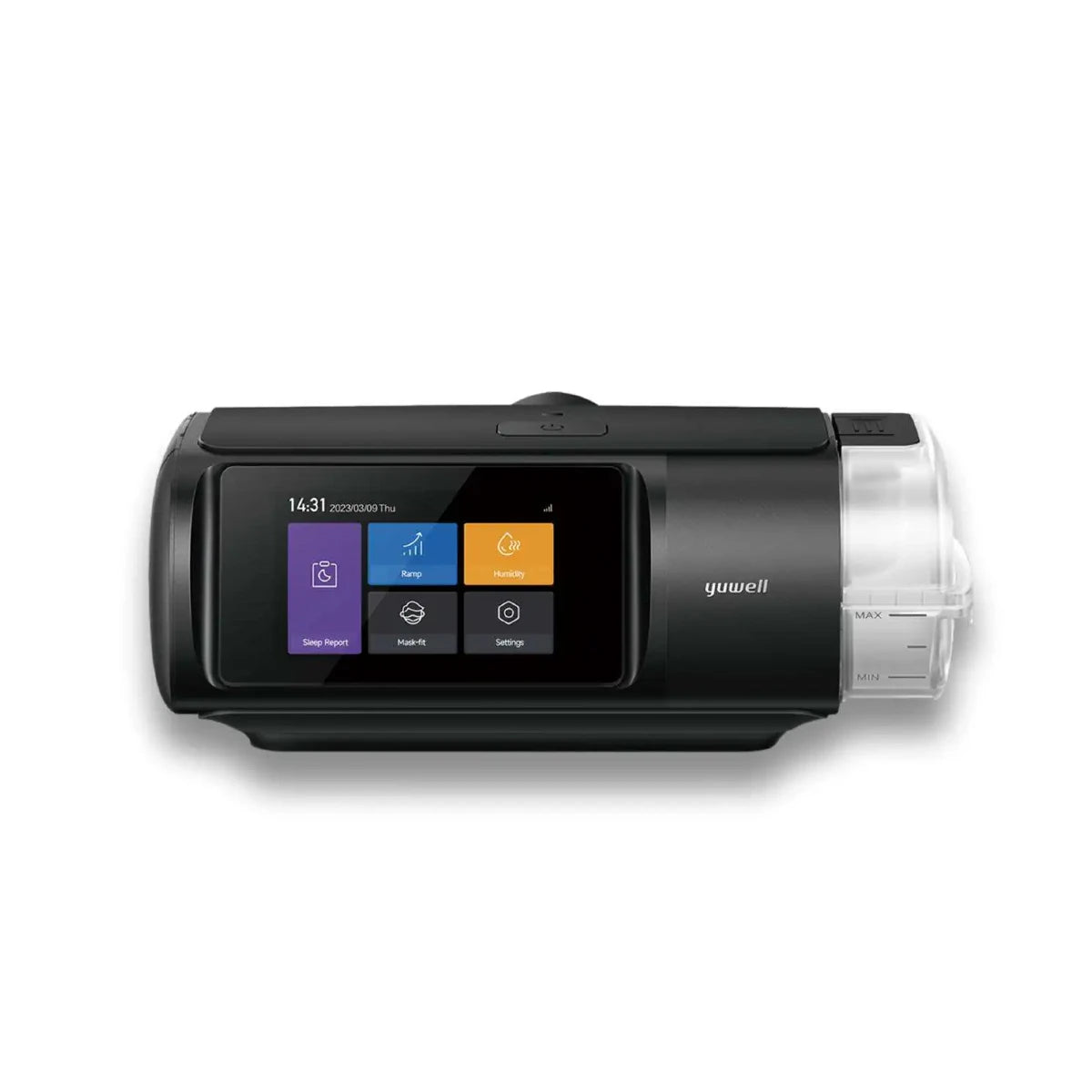Yuwell Breathcare III Auto CPAP Device Front View 