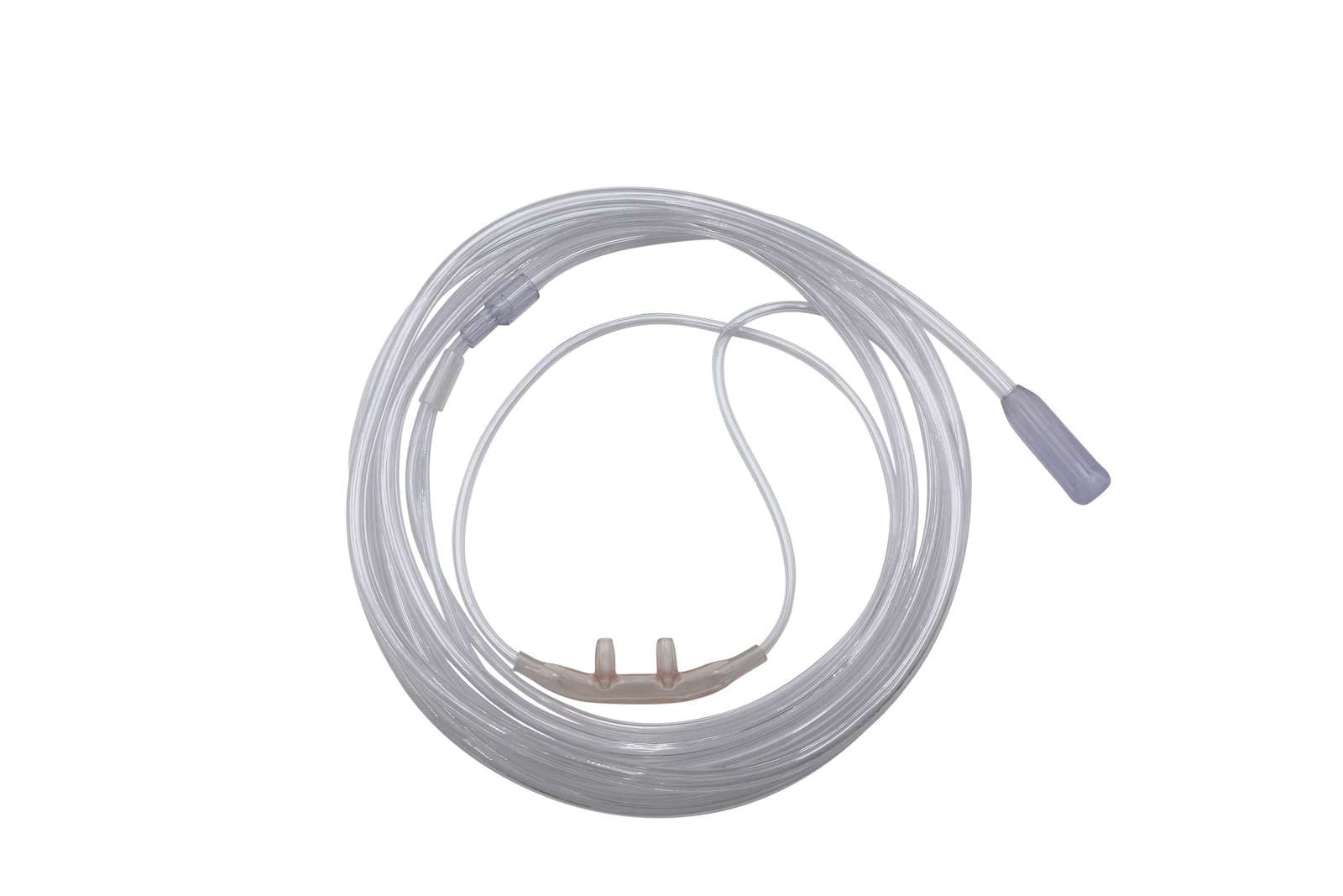 Adult nasal cannula with oxygen tubing included in Mega Medical emergency oxygen kit