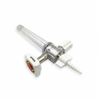 Flowmeter Medical Oxygen 0 - 2.5 LPM Side View 