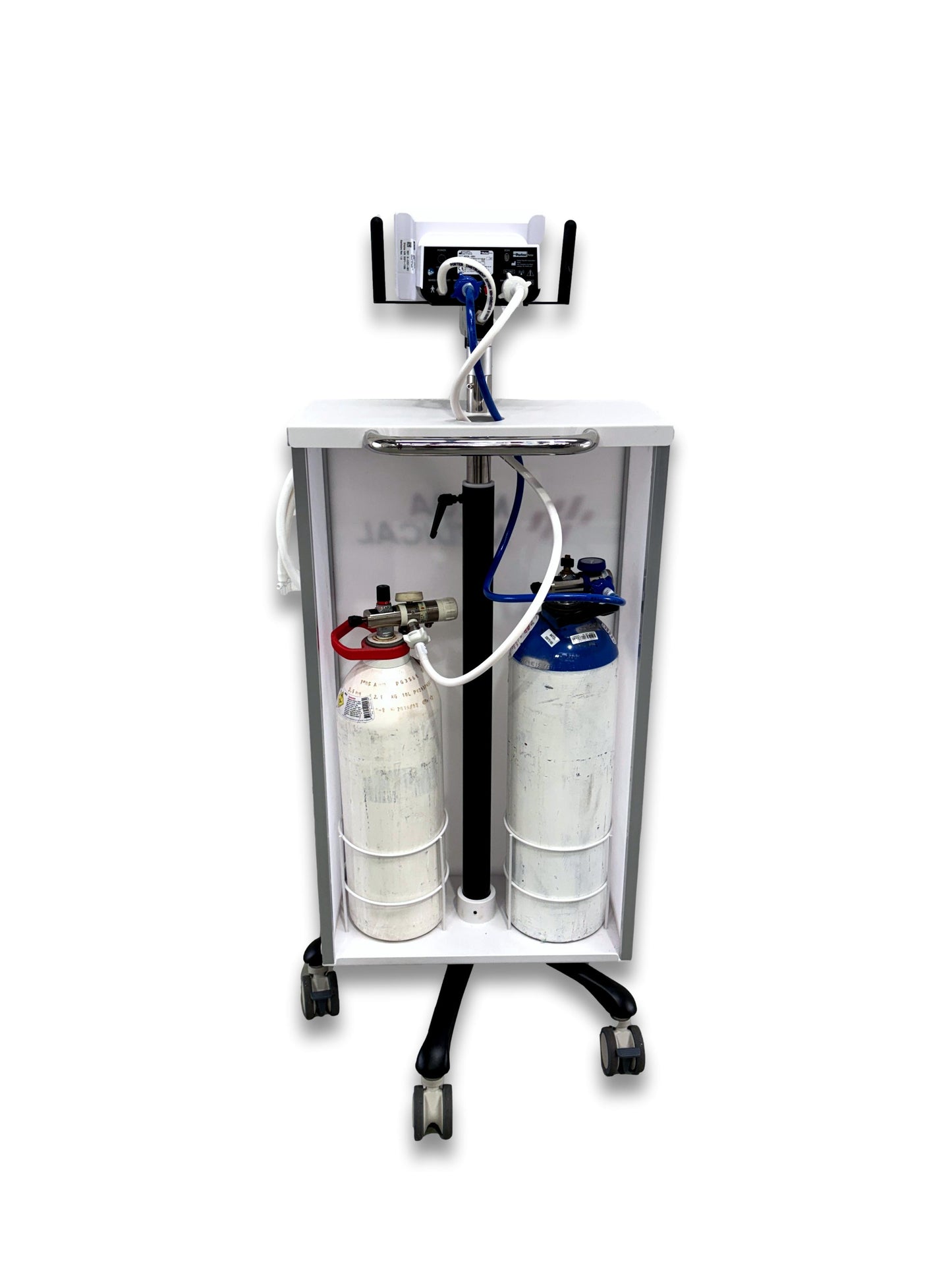 Portable Sedation System Package - Midas Digital - Dual Cylinder Cabinet