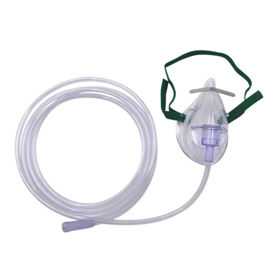 Oxygen Mask with 2m Tubing - Adult