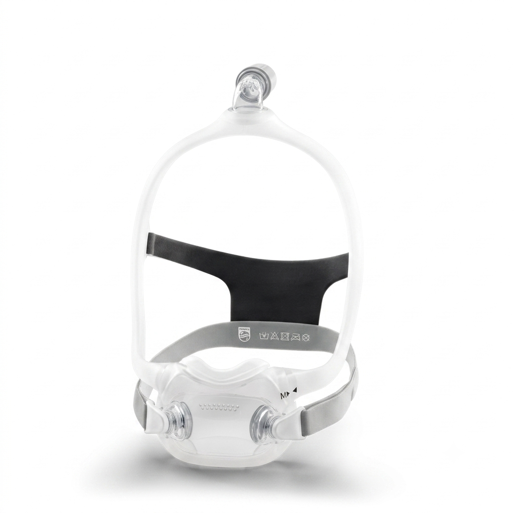 Philips Respironics DreamWear Full Face CPAP Mask Front View 
