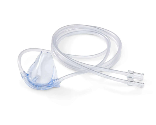 Silhouette 2 Anaesthetic Nasal Hoods - Medium. Low profile nasal hood for nitrous oxide sedation