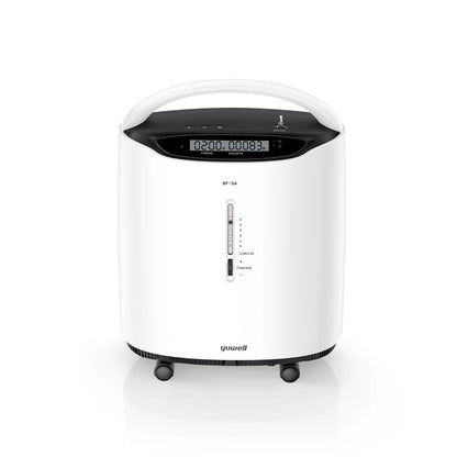 Yuwell 8F-5A 5L stationary oxygen concentrator front view